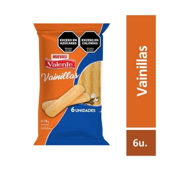 Galletitas Vainillas Valente x74g