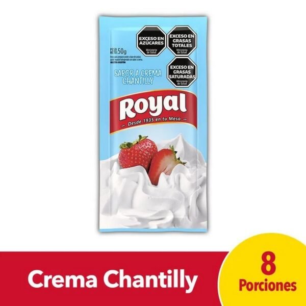 crema chantilly royal x50grs