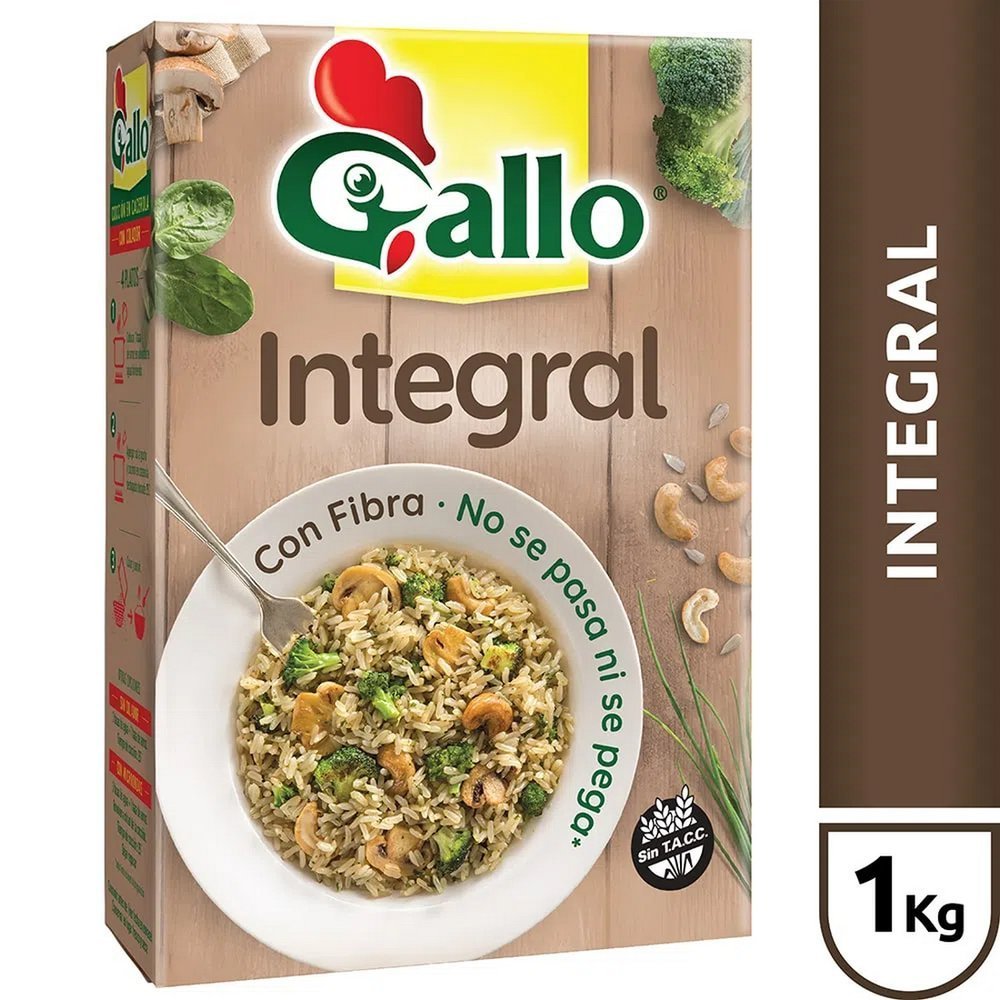 302935-1.jpg arroz gallo integral estx1kg - Imagen 1