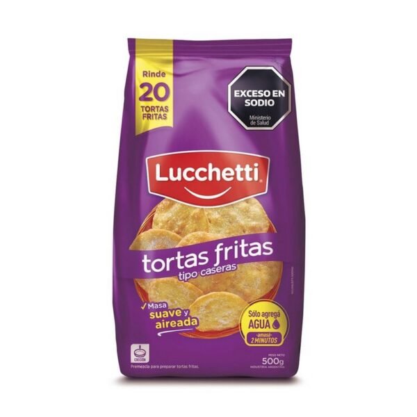 Premezcla tortas fritas Lucchetti x500g