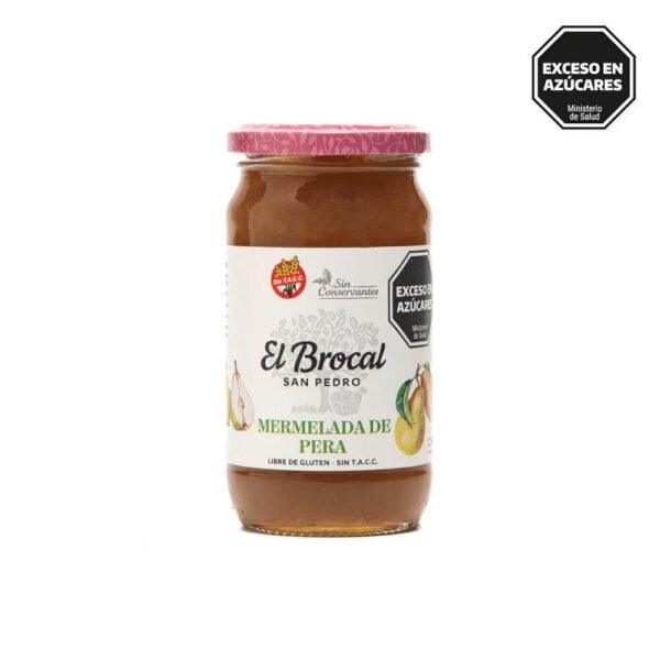 Mermelada El Brocal pera x400g