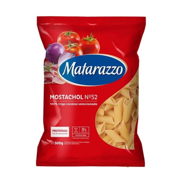 FIDEOS MATARAZZO MOSTACHOL N52 X500