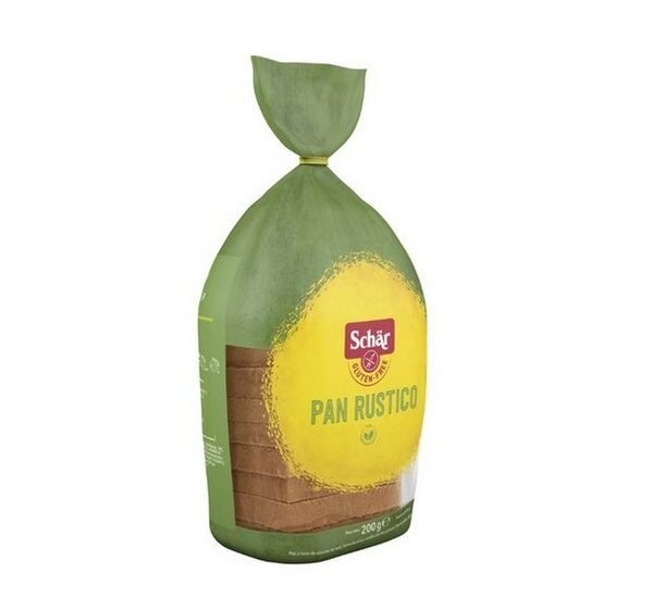 Pan rustico sin tacc Schar x200g