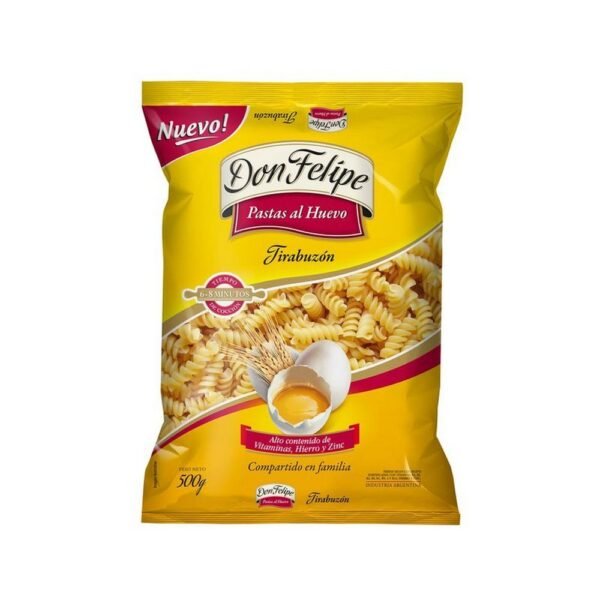 fideos don felipe tirabuzon fortificado x500