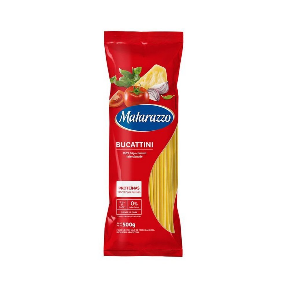 304937-1.jpg FIDEOS MATARAZZO BUCATTINI X500g - Imagen 1