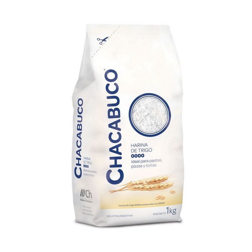 304951-1.jpg Harina 0000 Chacabuco x1kg - Imagen 1
