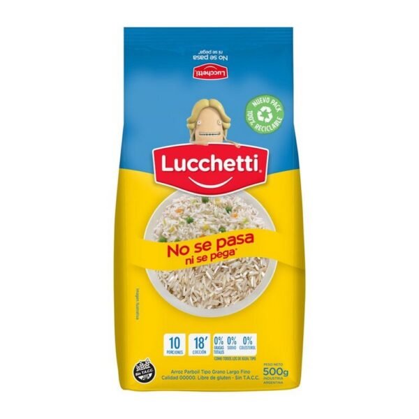 arroz lucchetti parb.bsax500g.