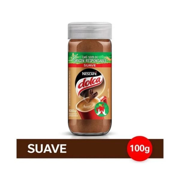 Nescafe dolca suave original frasco x100