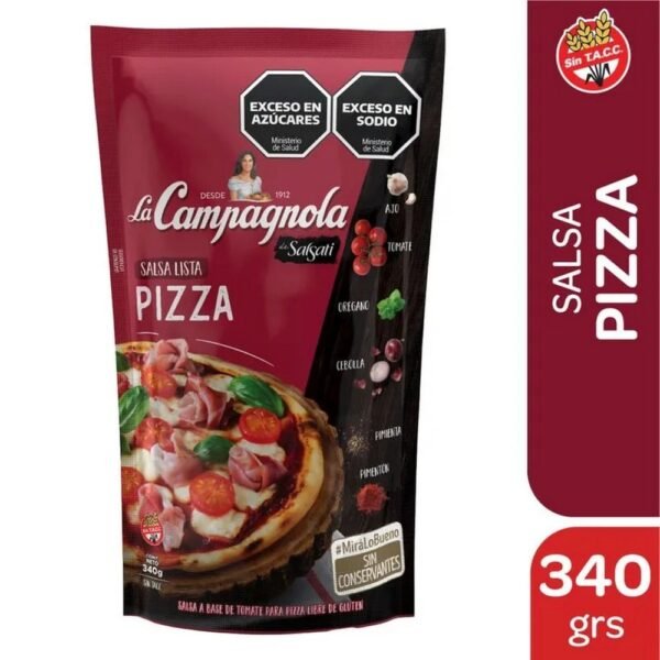 Salsa para pizza La Campagnola x340g