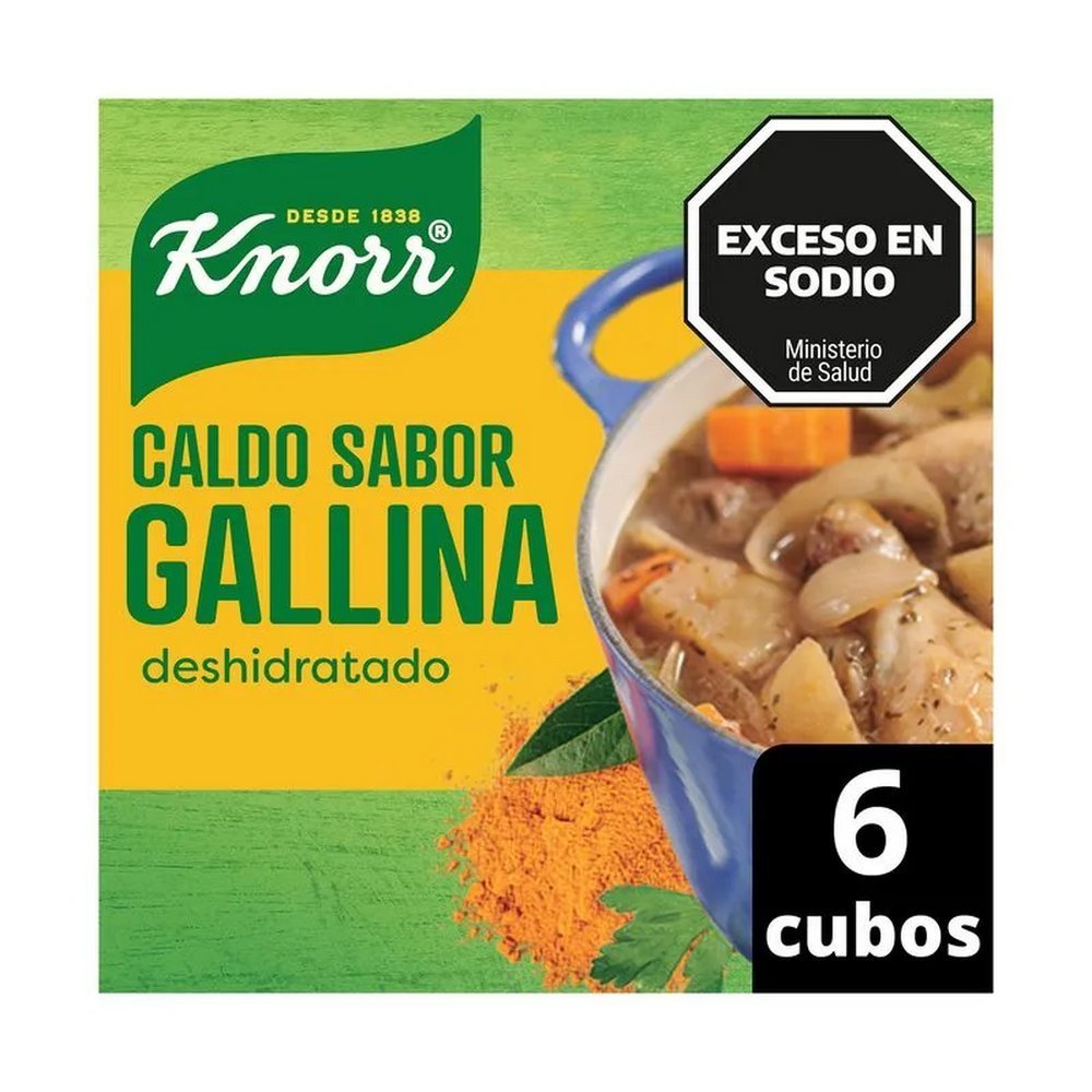 306465-1.jpg CALDO KNORR GALLINA X6U - Imagen 1