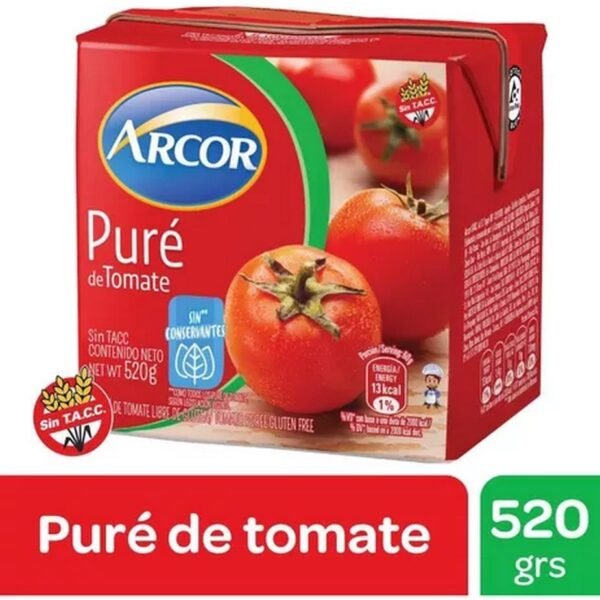 PURE TOMATE ARCOR x520g