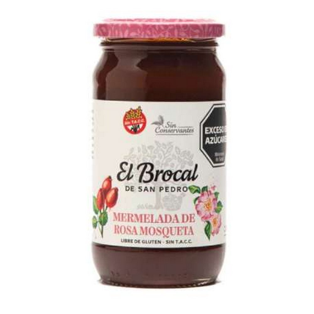 307673-1.jpg Mermelada El Brocal rosa mosqueta x420g - Imagen 1