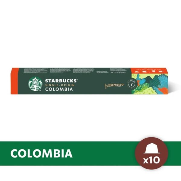 Capsulas Starbucks Colombia x10u