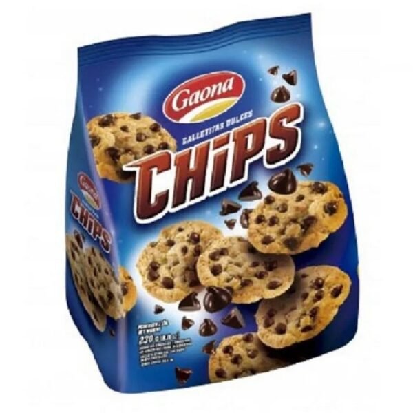Galletitas Gaona con chips x230g