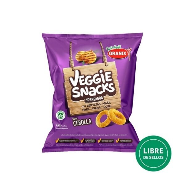 Snacks vegetales Granix cebolla x45g