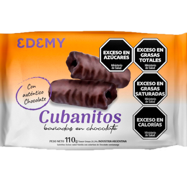 Cubanitos Banana Chocolate Edemy x90g