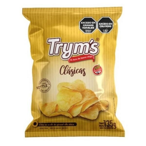 Papas fritas Tryms clasicas sin tacc x135g