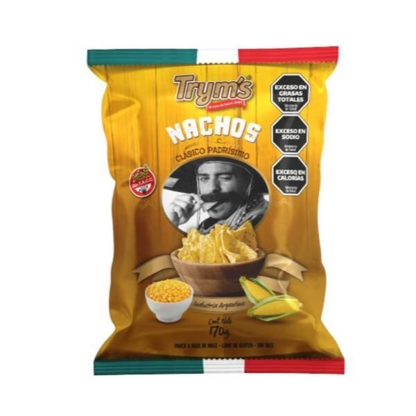 Nachos Tryms clasicos sin TACC x170g