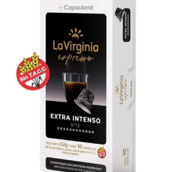 Capsulas La Virginia extra intenso x10u