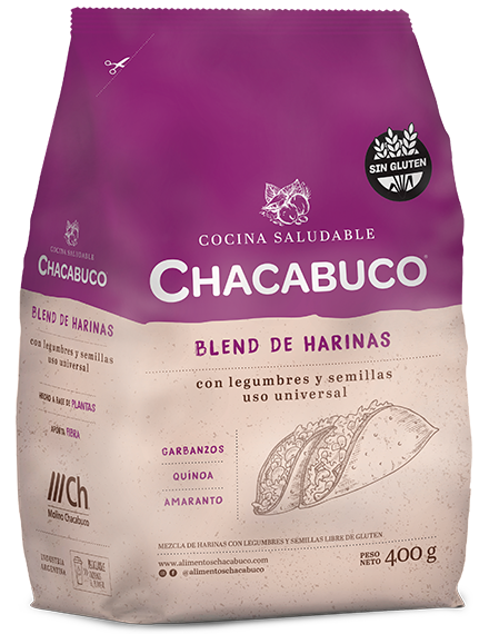309871-1.png Blend de harinas Chacabuco sin tacc x400g - Imagen 1