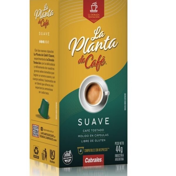 Capsulas Nescafe Lavazza suave x8u