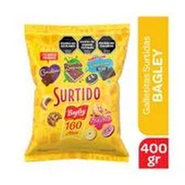 galletitas surtido bagley x400g