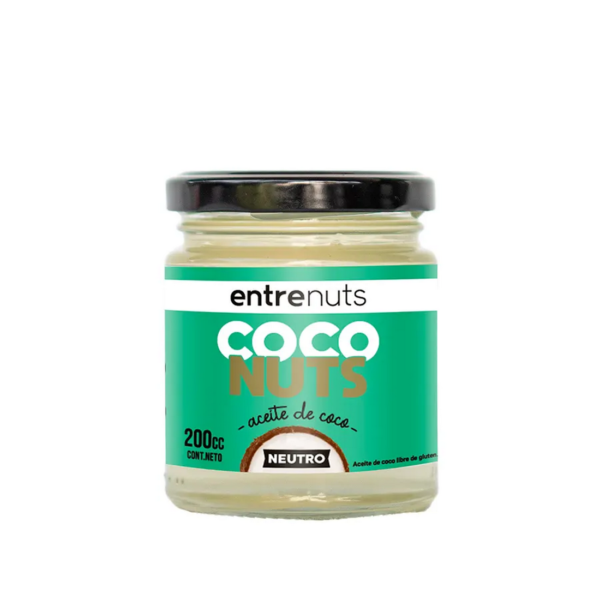 Aceite de coco Entre Nuts neutro x200ml