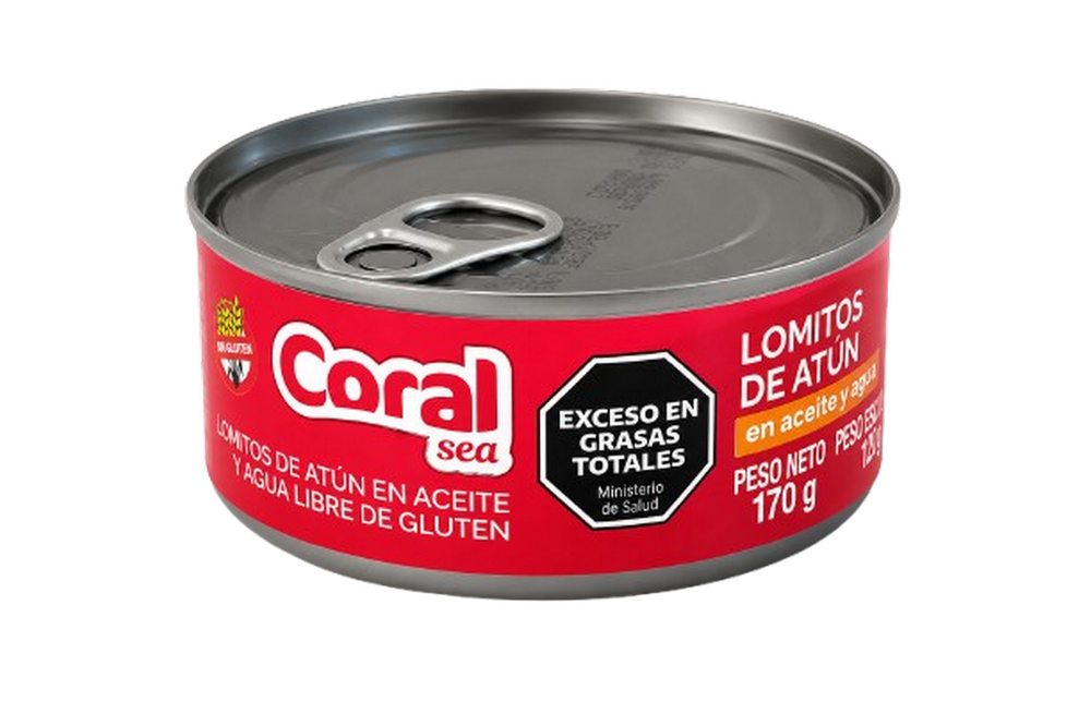313277-1.png Lomitos de atun en aceite Coral Sea x170g - Imagen 1