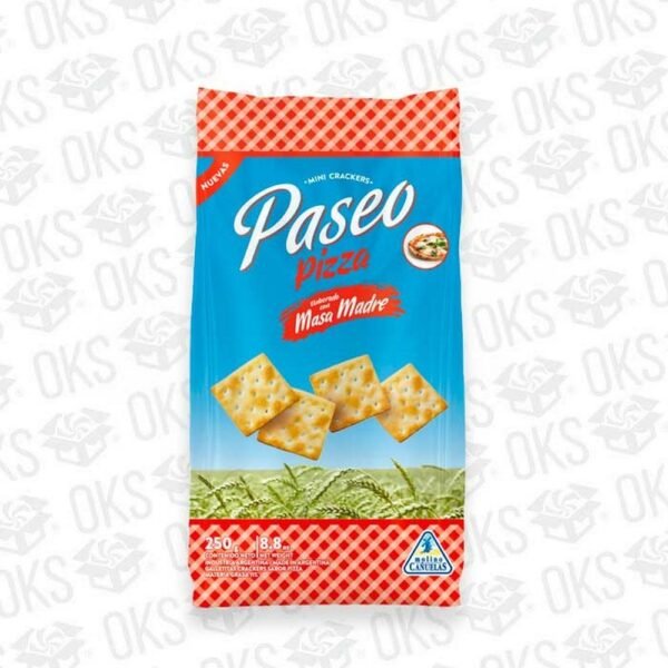 Galletitas Paseo cracker pizza x250g