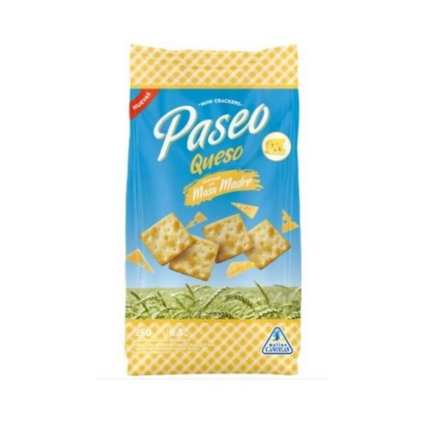 Galletitas Paseo Cracker Queso x250g