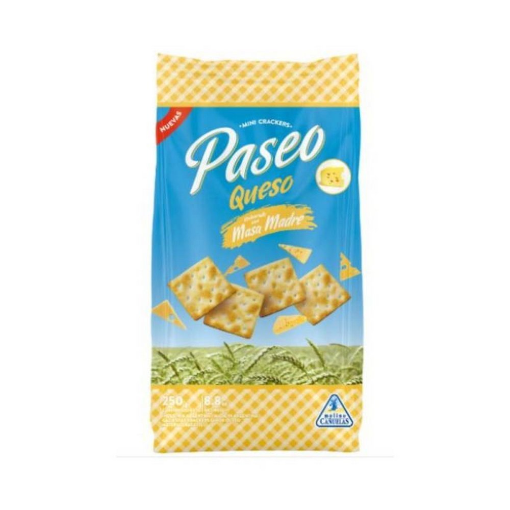 313475-1.jpg Galletitas Paseo Cracker Queso x250g - Imagen 1