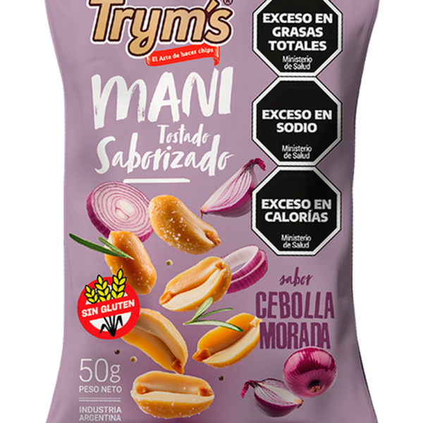 Mani Tryms cebolla morada sin TACC x50g