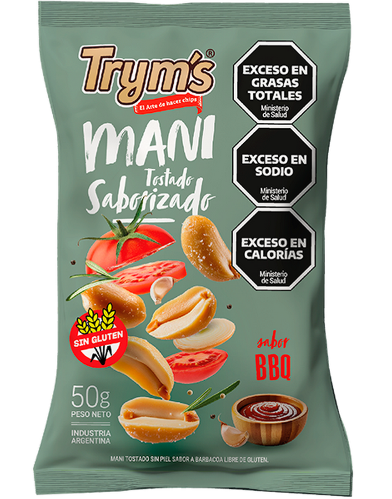 314900-1.png Mani Tryms barbacoa sin TACC x50g - Imagen 1
