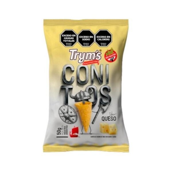 Snack Conitos Tryms queso sin tacc x70g