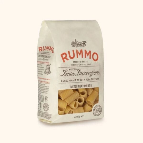 Fideos Rigatoni Mezzi Rummo N51 x500g
