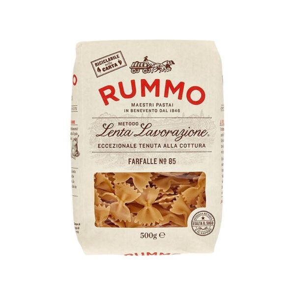 Fideos Farfalle Rummo N85 monos x500g
