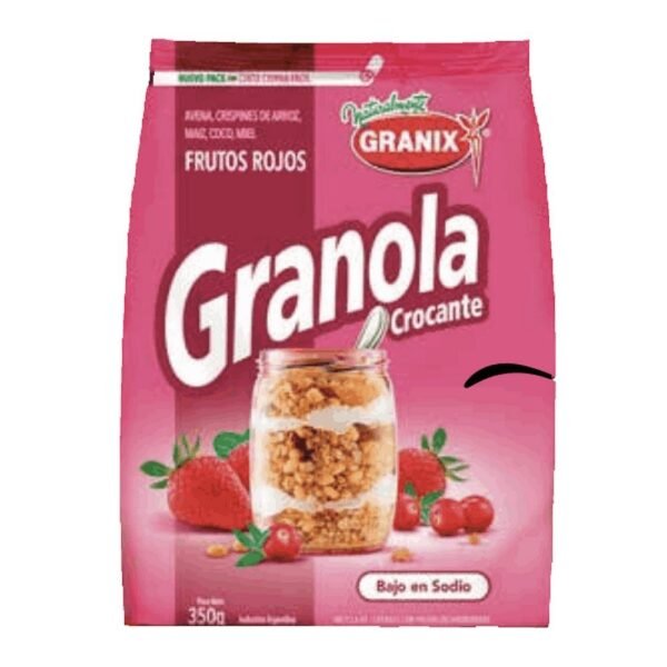 Granola Granix frutos rojos x350g