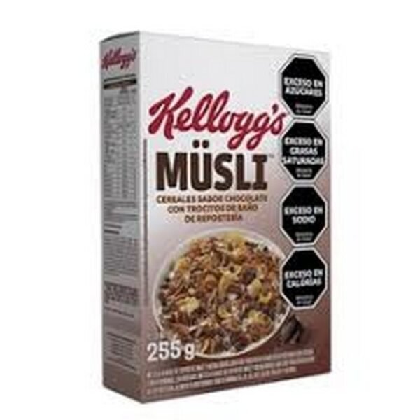Cereal Kelloggs Musli chocolate x255g