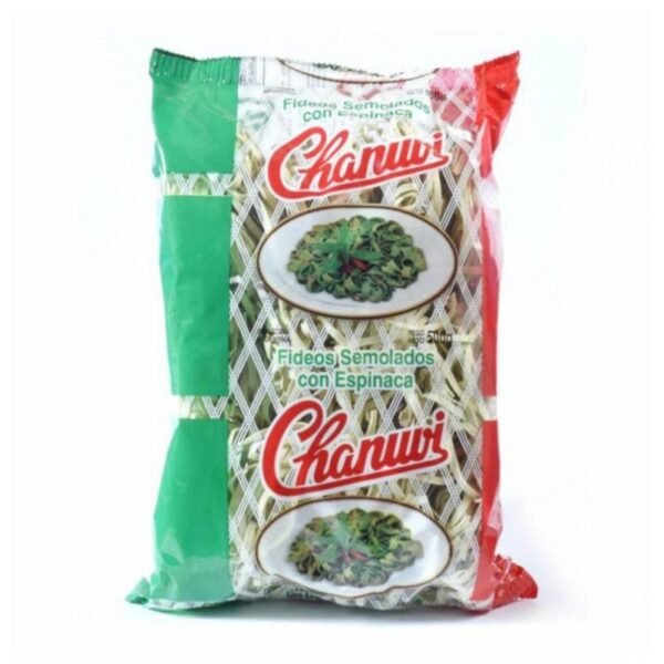 FIDEOS CHANUVI NIDO ESPINACA X500g