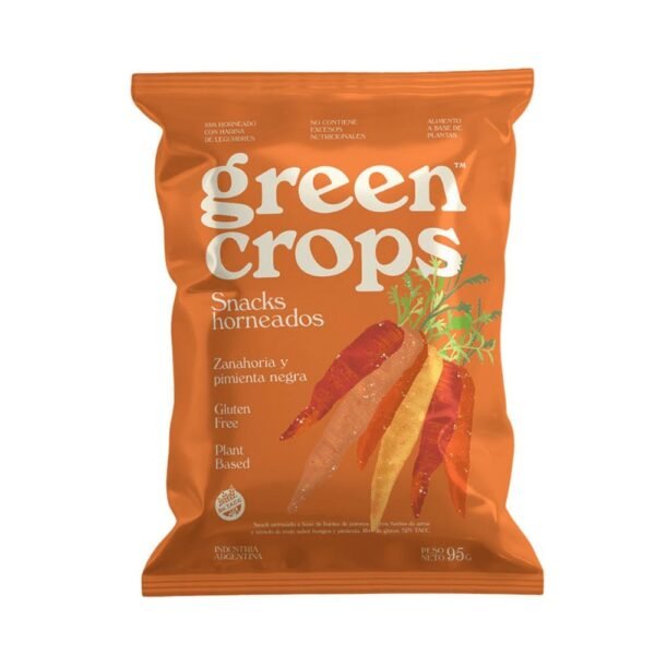 Snack Green Crops zanahoria x45g