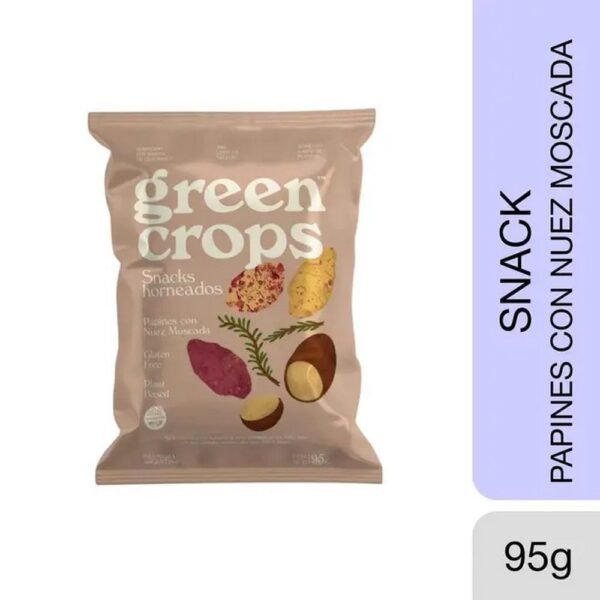 Snack Green Crops papines x45g