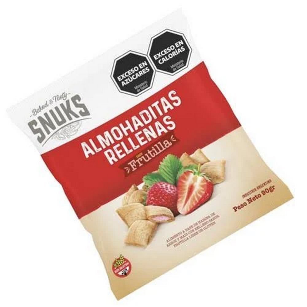317797-1.jpg Almohaditas rellenas Snuks frutilla x90g - Imagen 1