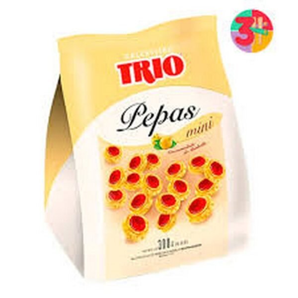 Galletitas Pepas mini Trio x300g
