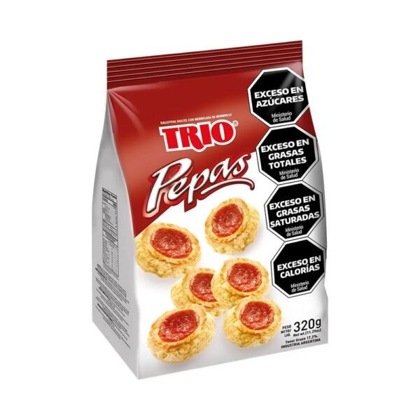 Galletitas pepas Trio x320g