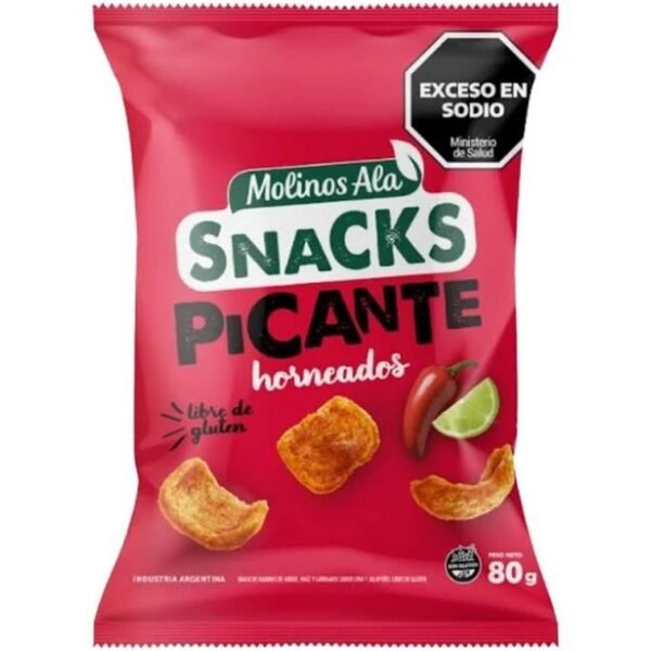 Snacks Molino Ala picante x80g