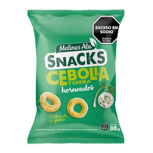 Snack Molino ala cebolla x80g