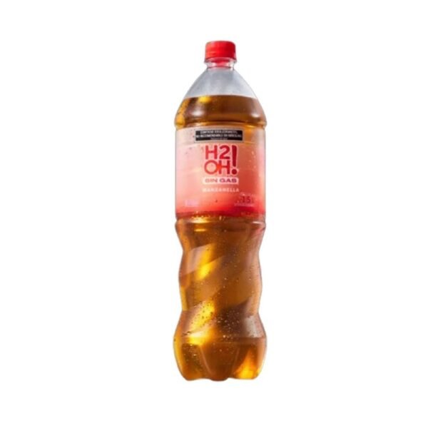 Agua saborizada H2OH still manzana x1.5l