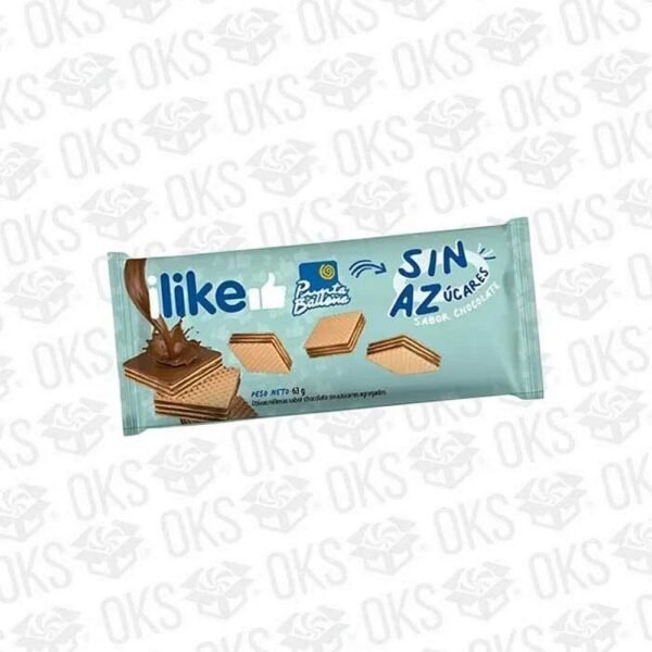 Obleas I Like sin azucar x63g