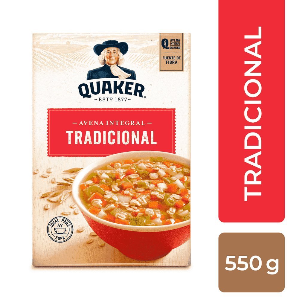 318789-1.jpg Avena tradicional Quaker x550g - Imagen 1