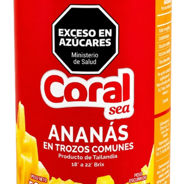 Anana en rodajas Coral Sea x567g